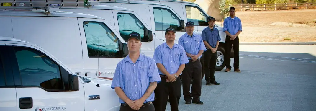 KIC Refrigeration crew ready for Mini Split Repair jobs across Soquel