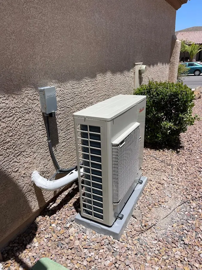 Residential air conditioning condenser unit in Soquel